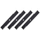 (4) Toothed Mulching Mower Blades Fits Craftsman 42" Decks Repl. 134149 422719