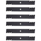 Qty 6: Toothed Mower Blades Fits Mcculloch Replaces 532139775