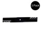 Qty 3: Heavy Duty Toothed Mower Blade Fits Jacobsen Replaces 390665