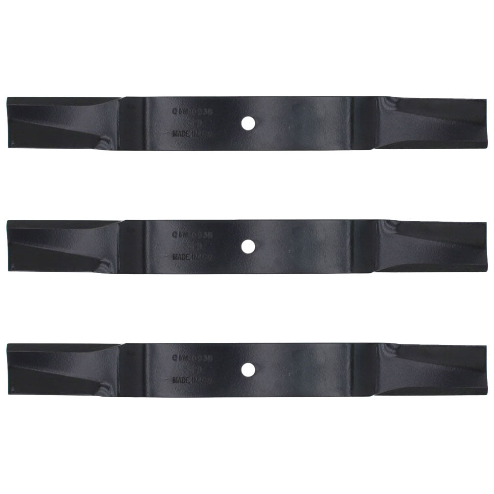 Set of 3-52" Mower Blades Fits Grasshopper Wood Brothers 320236 70104 70104KT