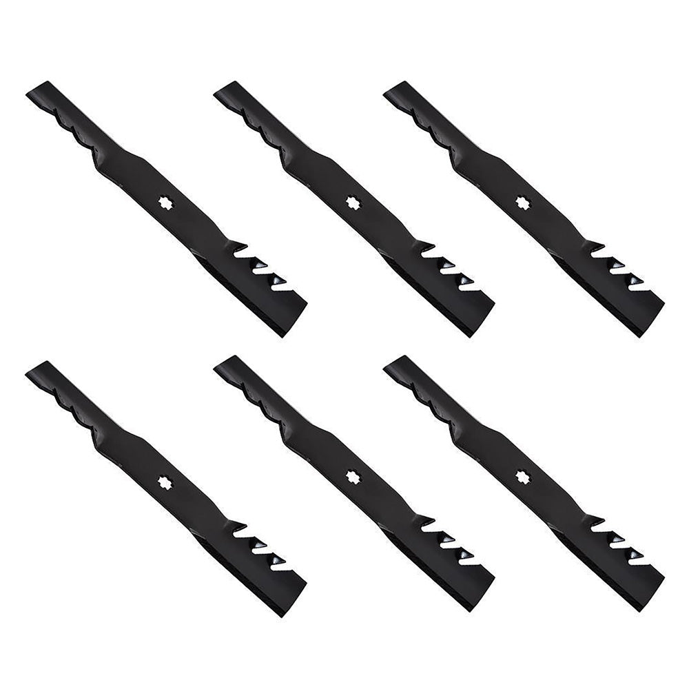 Toothed Mulching Blade Fits John Deere Replaces AM137327