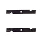 Qty. 2 Notched Air-Lift Mower Blade
 Fits Toro Replaces 103-6387