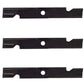 Set of (3) Notched Blades 140-1242 Fits Toro Titan Z5200 ZTR 109-6873