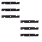 Qty 6: Notched Air-Lift Mower Blade
 Fits Exmark Replaces 103-6387