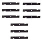 Qty. 9 Notched Air-Lift Mower Blade
 Fits Exmark Replaces 103-6387
