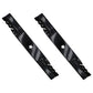 (2) Toothed Mulching Blade Fits AYP Fits Craftsman 405380 403107 532405380