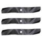 Qty 3: Mulching Blade Fits Exmark Replaces 103-6393