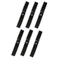 Set of 6 Mulching Blade Fits Exmark Mowers With 36" and 52" Mower Decks