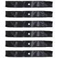 6Pk Mulching Blade Fits Exmark 1-303146 1-303527 1-633484 1-633485
