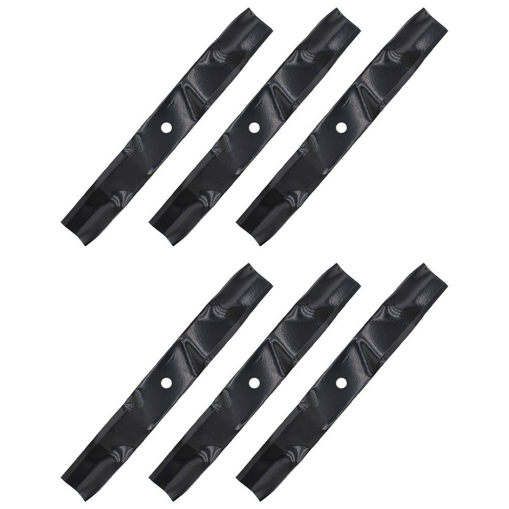 Set of 6 Mulching Blade Fits Exmark Mowers With 36" and 52" Mower Decks