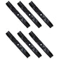 Set of 6 Mulching Blade Fits Exmark Mowers With 36" and 52" Mower Decks