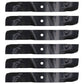 Set of 6 Mulching Blade Fits Exmark Mowers With 36" and 52" Mower Decks