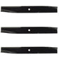 30227-60 Set of (3) High Lift Mower Blades Fits Dixie Chopper: Several (60")
