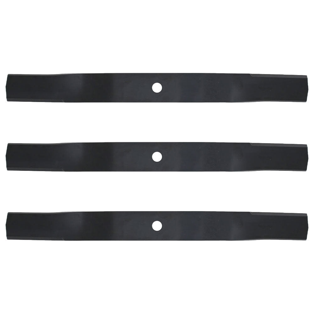 60" Cut Fits Rotary 6432 Left Hand Lawn Mower Blade Set (3): Fits Woods #31359