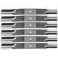 6PK Lawn Mower Blades Fits Woods 60" L59 F35 RM59 RM500 23825 31359 31359KT