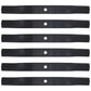 6PK Lawn Mower Blades Fits Woods 60" L59 F35 RM59 RM500 23825 31359 31359KT