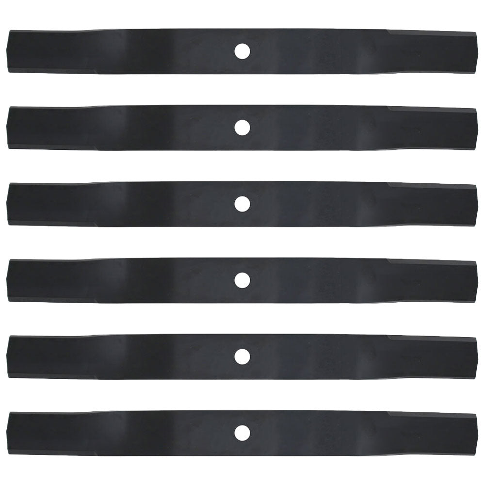 6PK Lawn Mower Blades Fits Woods 60" L59 F35 RM59 RM500 23825 31359 31359KT