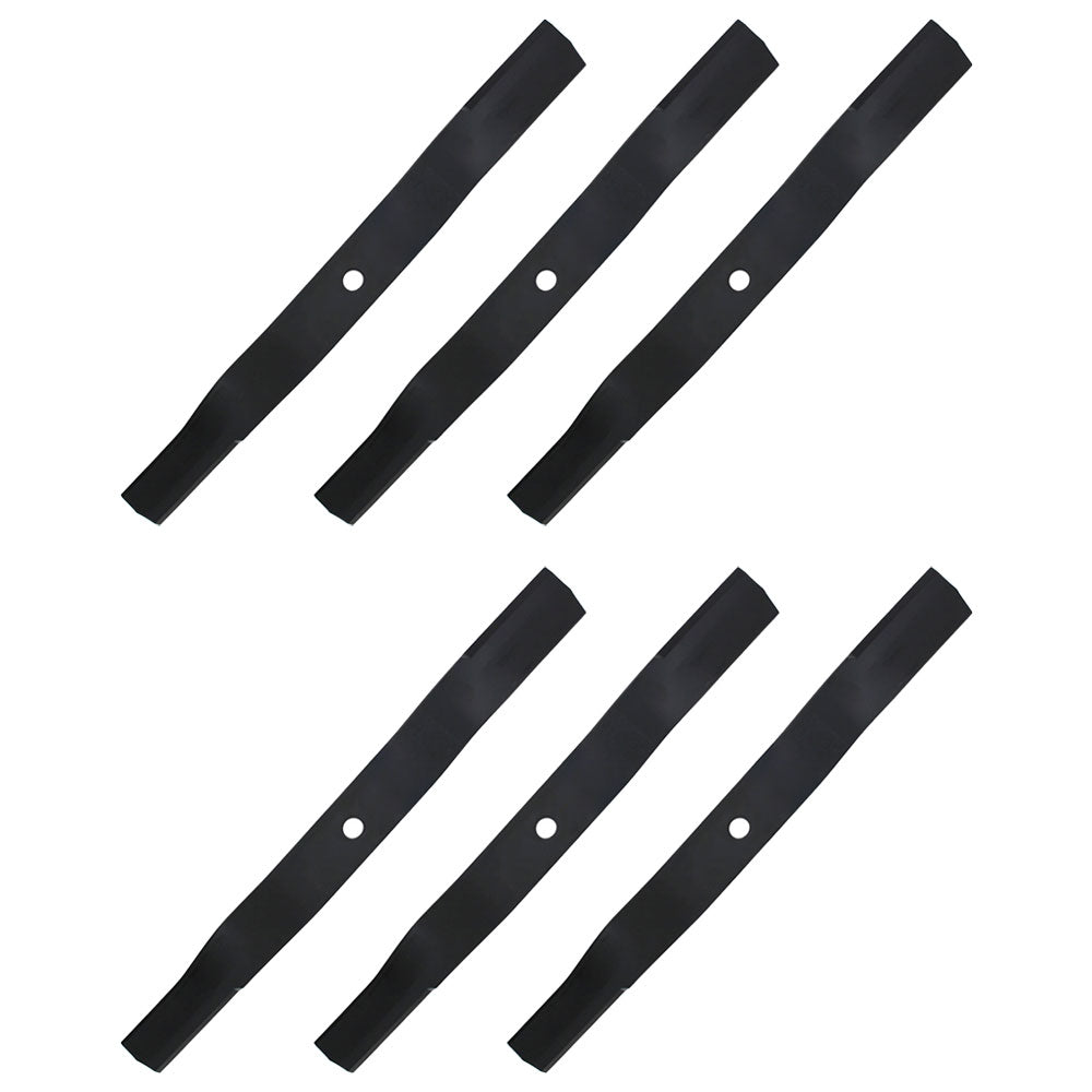 6PK Lawn Mower Blades Fits Woods 60" L59 F35 RM59 RM500 23825 31359 31359KT