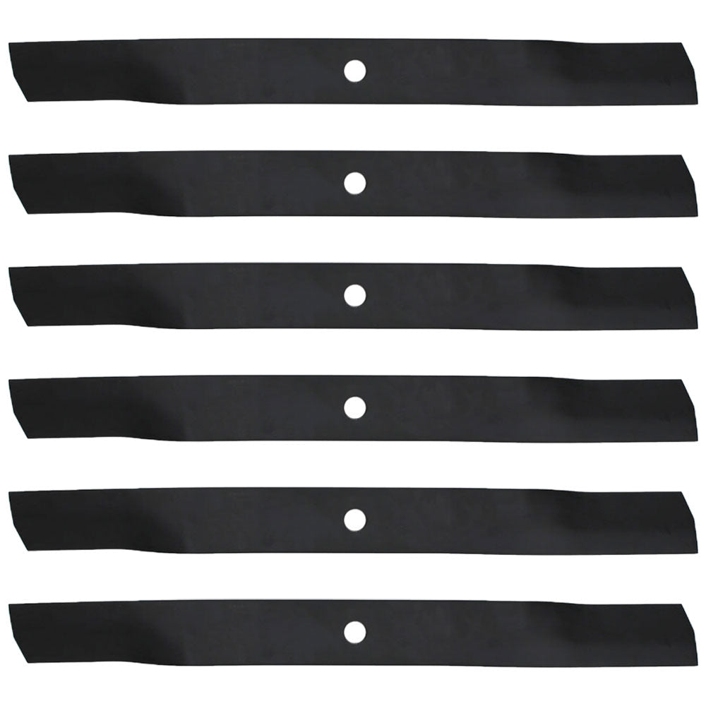 6PK Lawn Mower Blades Fits Woods 60" L59 F35 RM59 RM500 23825 31359 31359KT