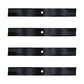 (4) Low Lift Sand Blades 103-2510-S Fits Hustler XR-7 Fits Ariens Fits Gravely