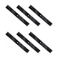 Six Low Lift Blades Fits Exmark Lazer-Z XS LC AS AC 5/8" CH Diameter 103-2510