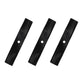 (3) Mower Blades 793802 600900 Fits Hustler Zero Turn Mower Mini FasTrak Mini Z