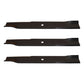 Set of (3) Lawn Mower Blades fits Ariens fits Dixie Chopper Fits Exmark