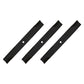 Set of (3) Lawn Mower Blades fits Ariens fits Dixie Chopper Fits Exmark
