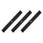 Qty 3: High Lift Blade
 Fits Bad Boy Replaces 038-2007-00