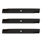 Qty 3: High Lift Blade
 Fits Exmark Replaces 1-613250