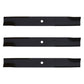 Qty 3: High Lift Blade
 Fits Hustler Replaces 602771