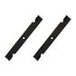 Qty 2: Notched High Lift Mower Blade Fits Toro Replaces 105-7718