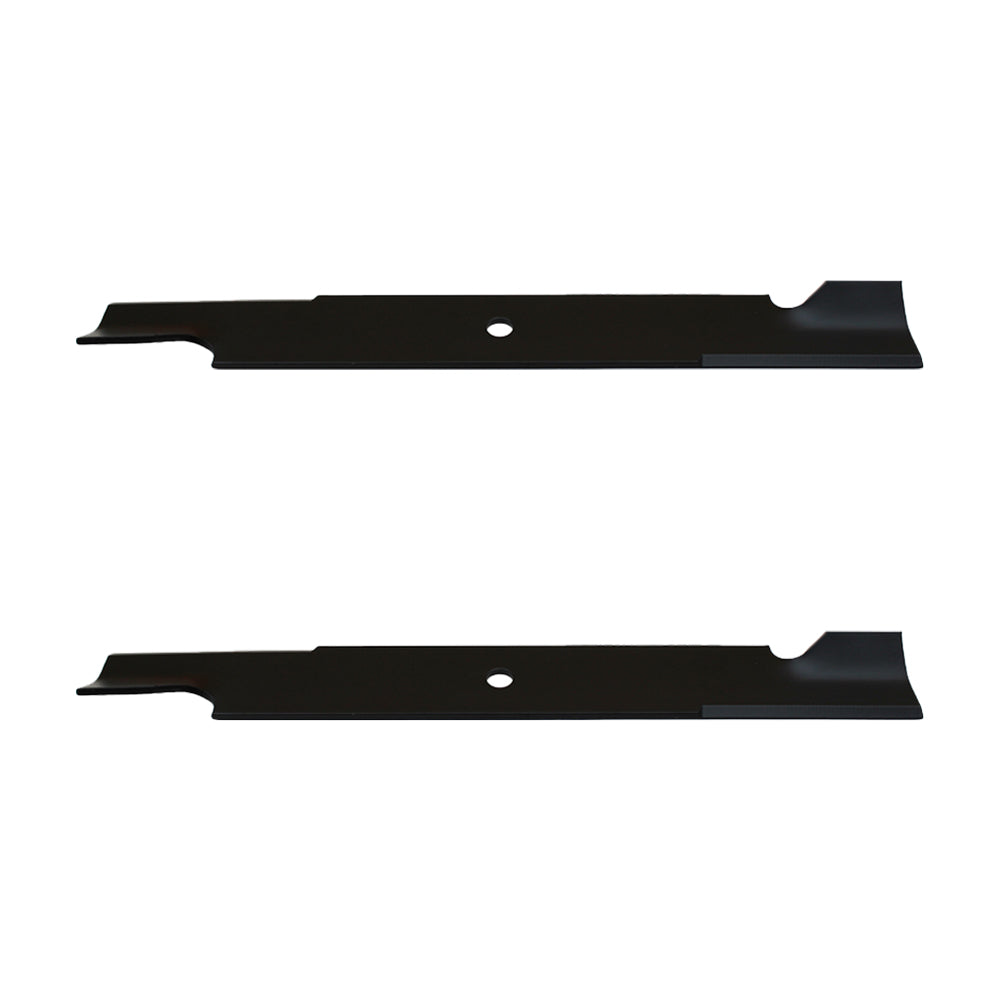 Qty 2: Notched High Lift Mower Blade Fits Exmark Replaces 1-613112