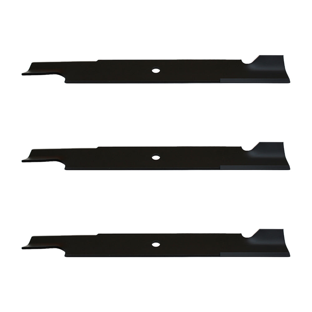 Qty 3: Notched High Lift Mower Blade Fits Dixie Chopper Replaces 30227-60