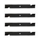 Qty 4: Notched High Lift Mower Blade Fits Toro Replaces 105-7718