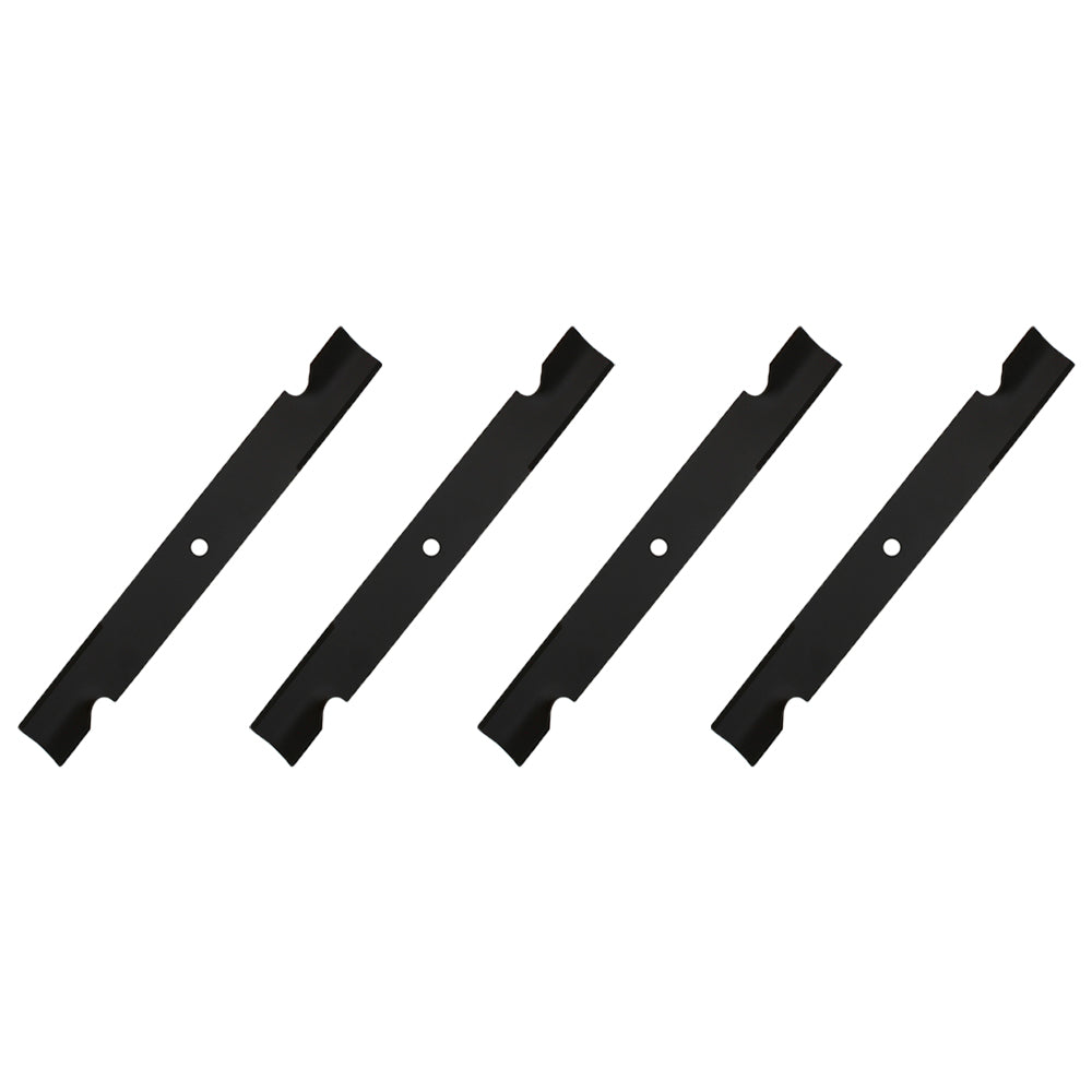 Qty 4: Notched High Lift Mower Blade Fits Ariens Replaces 08899100