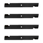 Qty 4: Notched High Lift Mower Blade Fits Toro Replaces 105-7718