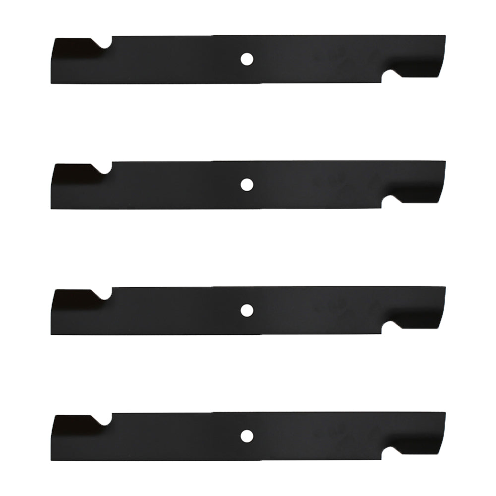 Set of (4) New Mower Blades, Fits Exmark Lazer Z & Turf Ranger Models