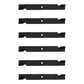 Qty 6: Notched High Lift Mower Blade Fits Dixie Chopper Replaces 30227-60