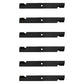 Qty 6: Notched High Lift Mower Blade Fits Dixie Chopper Replaces 30227-60