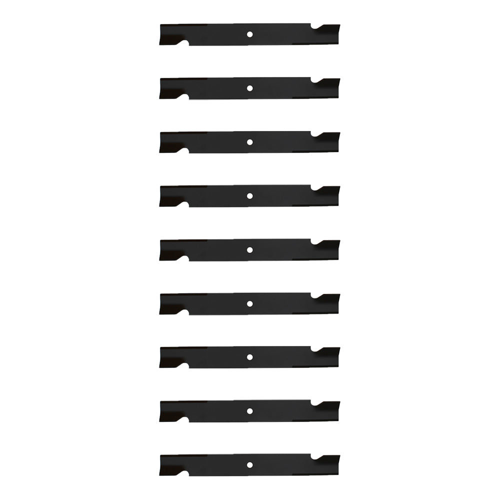 Qty 9: Notched High Lift Mower Blade Fits Ariens Replaces 08899100