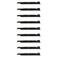 Qty 9: Notched High Lift Mower Blade Fits Toro Replaces 105-7718