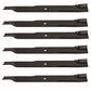 (6) High Lift Blade 24" X 5/8" Fits Bad Boy 038-7202-00 038-7230-00 038720200