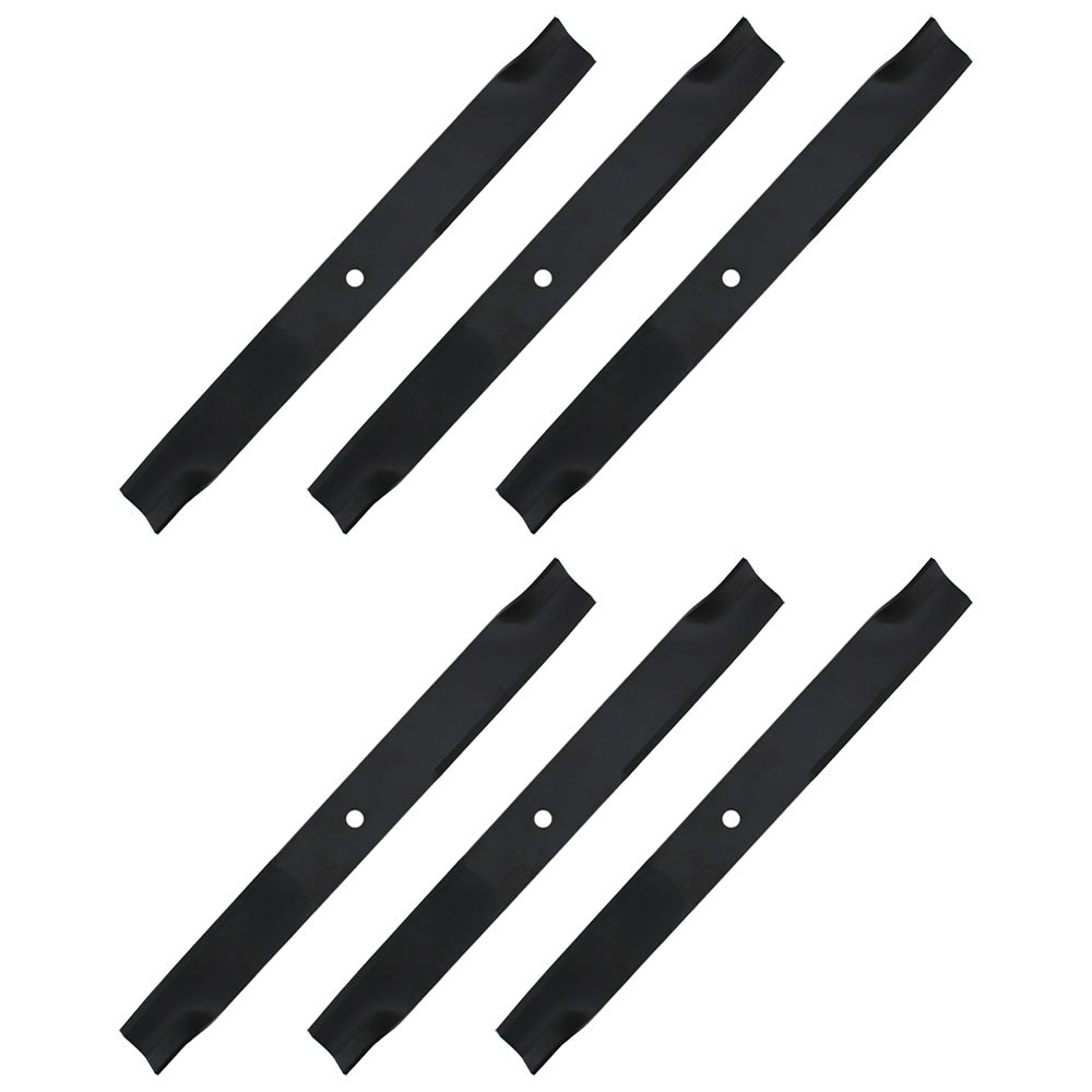 6 High-Lift Blades Fits Dixie Chopper 72" Cut 30227-72H 30227-72T