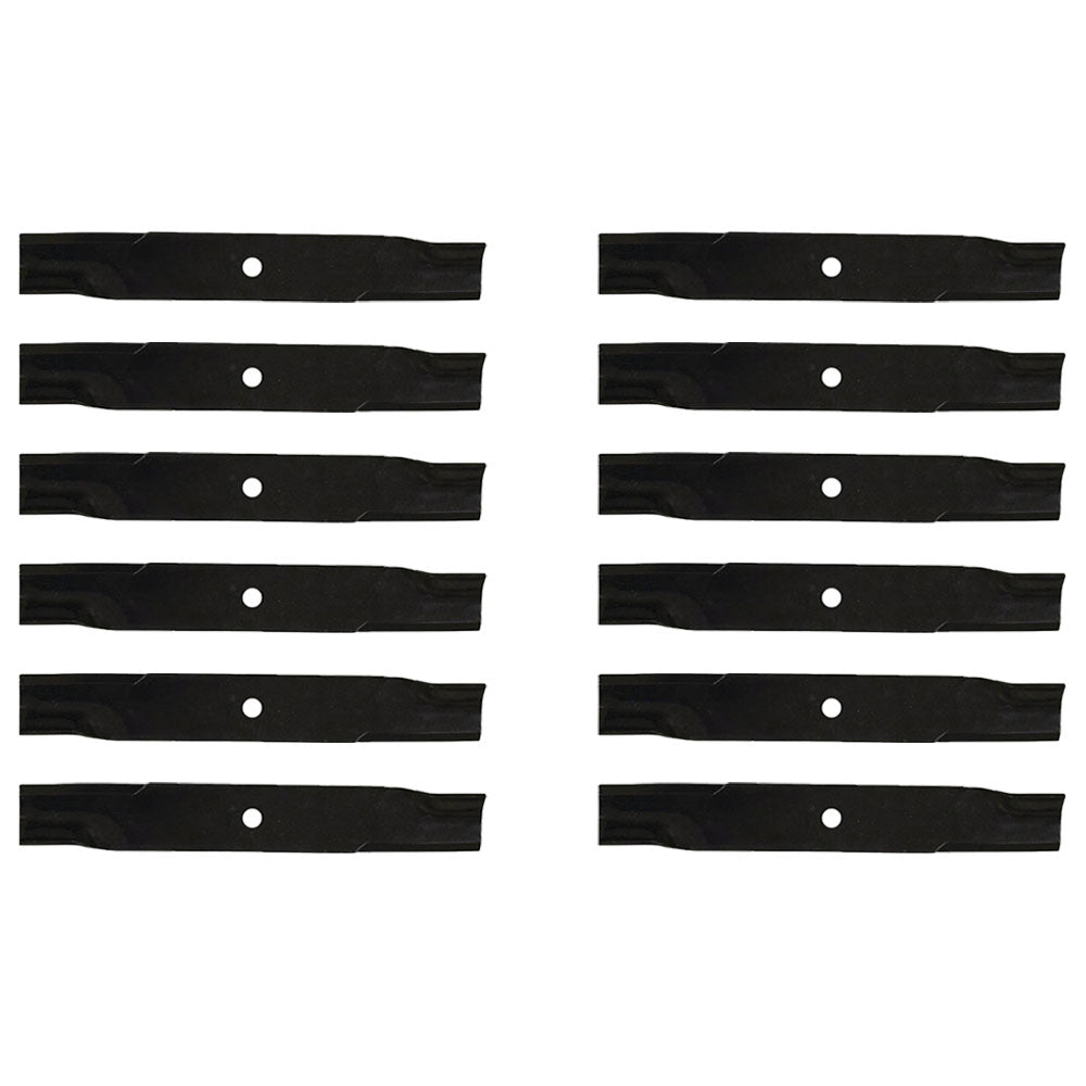 Qty 12: Rolled Air-Lift Blade - 17"
 Fits Bunton Replaces PL7329