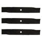 Qty 3: Rolled Air-Lift Blade - 17"
 Fits Toro Replaces 113579