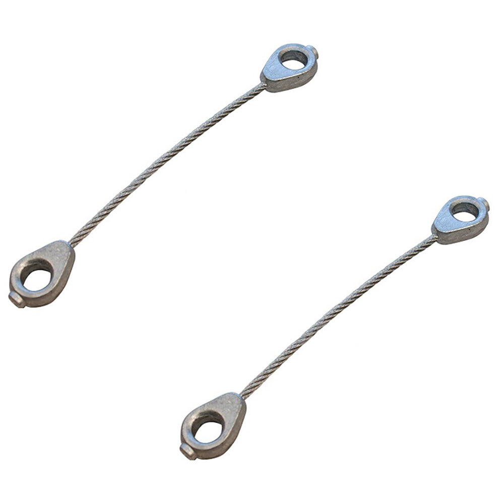 (2) New Brake Cables for MTD Fits Cub Cadet Troy-Bilt White Outdoor 746-0970 946