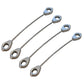 Qty 4: Deck Lift Brake Cable
 Fits Cub Cadet Replaces 746-0970