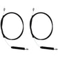 (2) DECK ENGAGEMENT CLUTCH CABLES for Ariens Gravely 21546635 21547599 Tractors