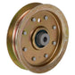 Heavy Duty Flat Idler Pulley Fits Cub Cadet 01004101 02004447 Z-Force